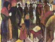 August Macke Farewell oil painting picture wholesale